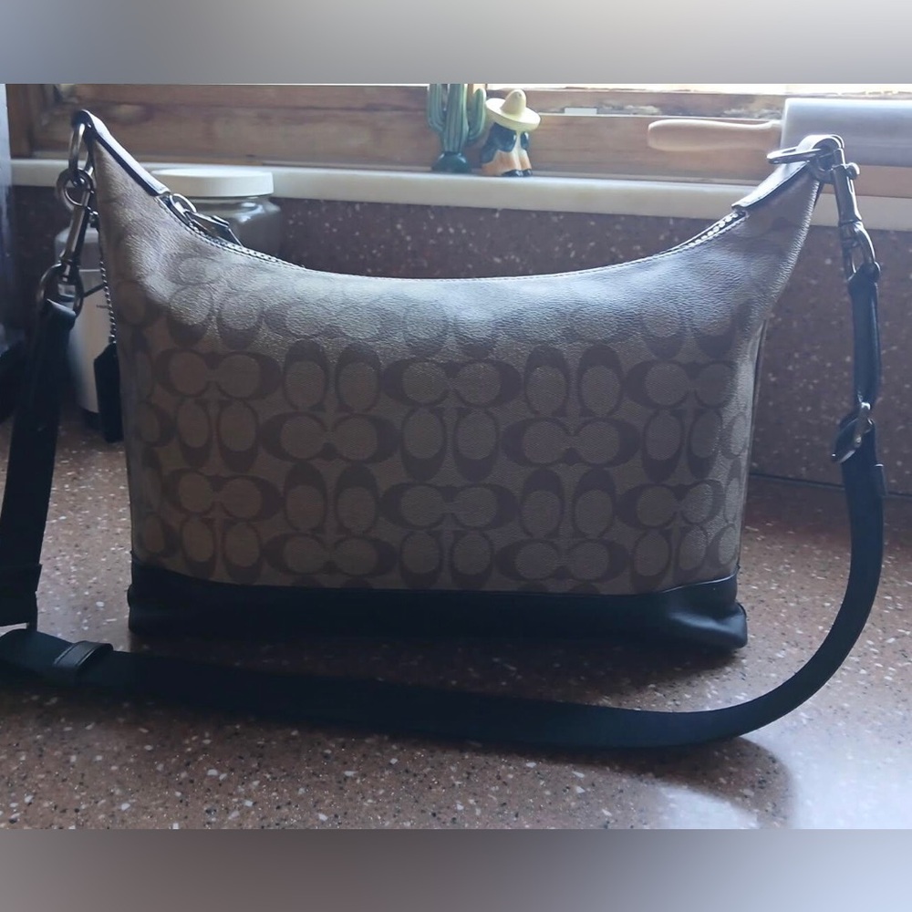 Coach Ranger Pocket Messenger 1951 Signature Canvas Double Pocket Crossbody - Picture 15 of 16